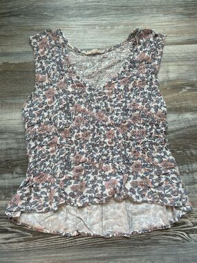 Sim & Sam floral tank top